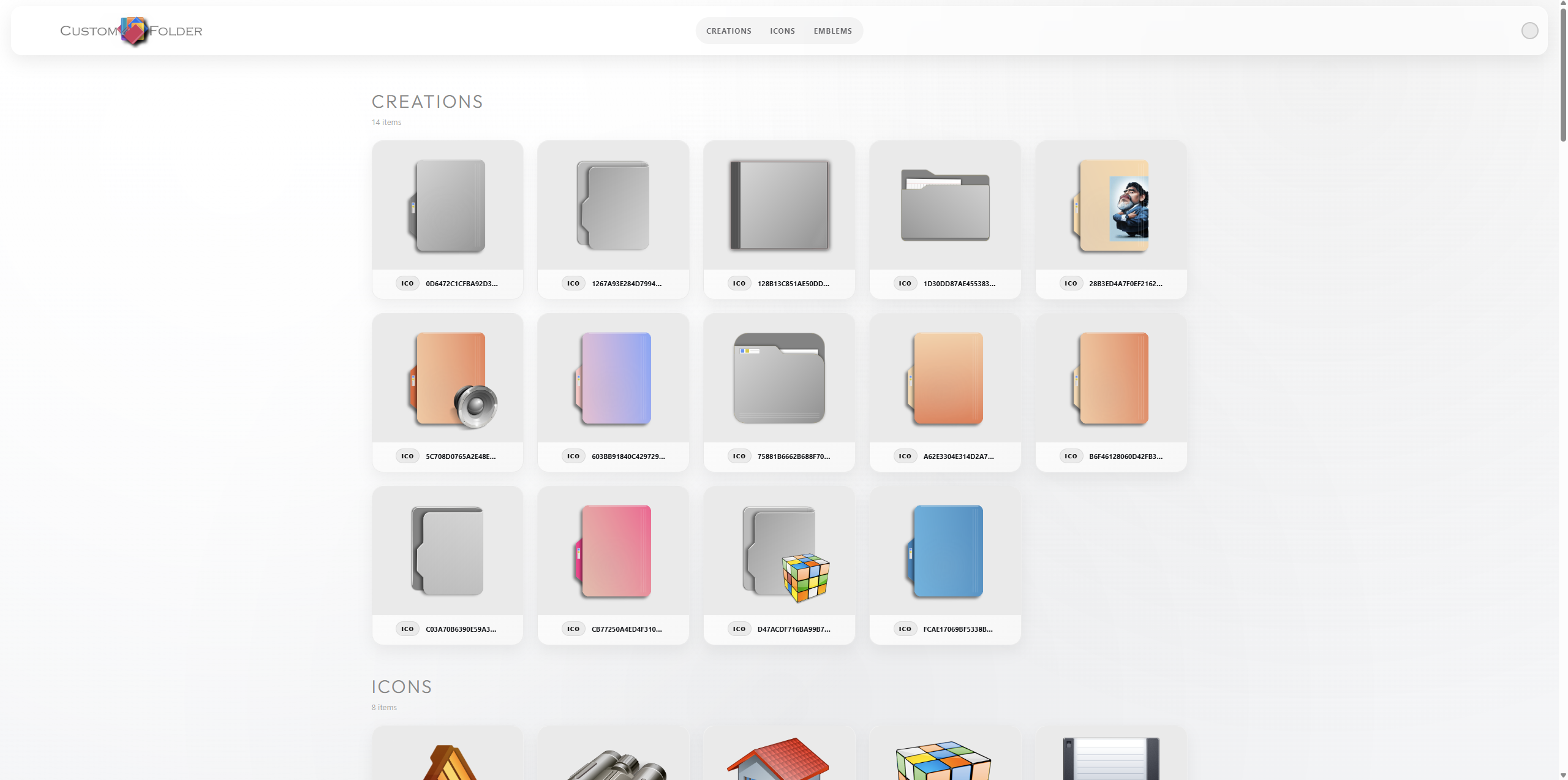 CustomFolder Gallery