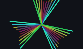 Kaleidoscope visualization